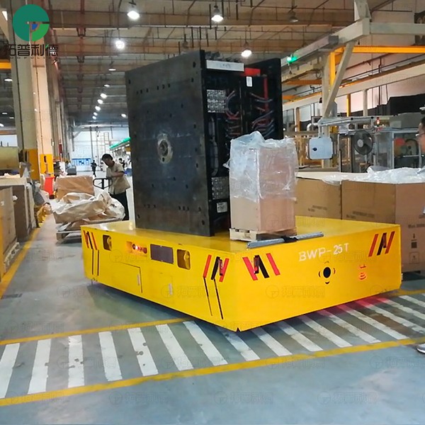 25 Tons Logistics Machinery Handling Steerable Transfer Cart