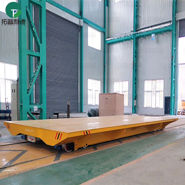 30 Tons Steel Plate Electrical Rail Transfer Carts