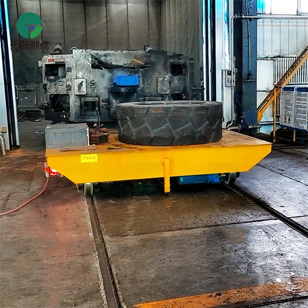 25T China Factory Cable Reel Power Rail Transfer Cart