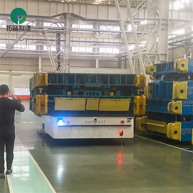 Mold Factory Electric Trackless Transfer Cart
