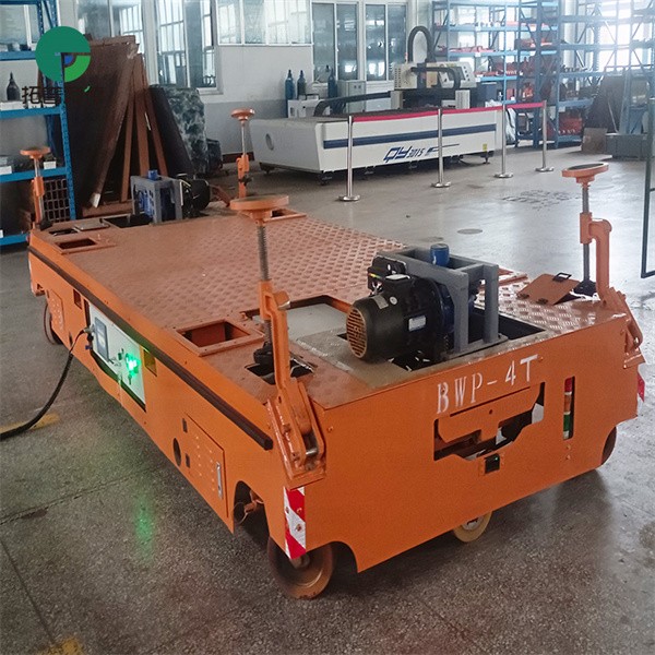 4Ton Steerable Trackless Transfer Cart