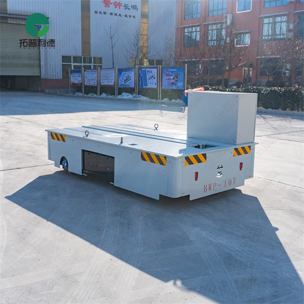 10 Ton Customized High Efficiency Trackless Electric Transfer Cart