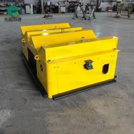 1.5 Ton Steerable Trackless Transfer Trolley With V-frame