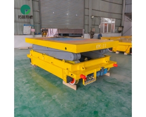 How about buying a hydraulic dump track flat car? In modern logistics and transportation, hydraulic dump track flat cars are widely used in the handling and transportation of various types of goods. I