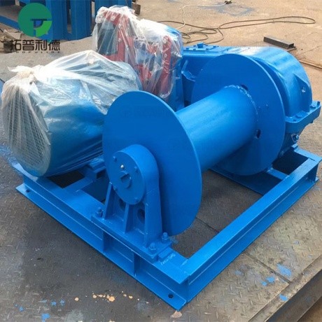 Customized Industrial Electric Belt Type Brake Rope Guide Winch