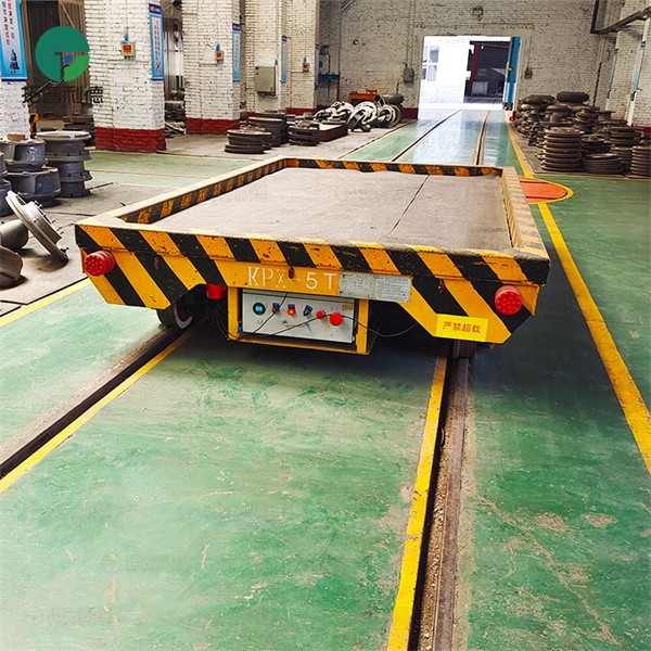 Customized 5Ton Factory Battery Powered Rail Transfer Trolley