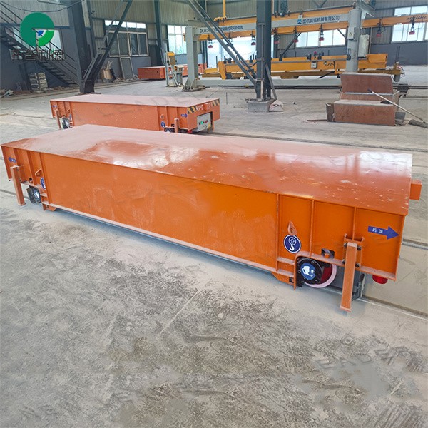 10T Factory Turning Rail Electric Transport Trolley