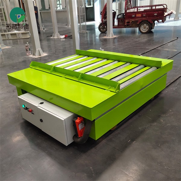 0.5T Warehouse Scissor Lift Rail Electric Transfer Cart