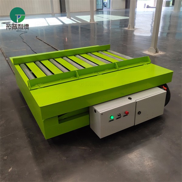 0.5T Warehouse Scissor Lift Rail Electric Transfer Cart