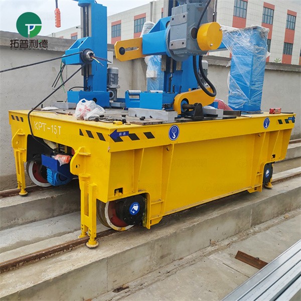 15Ton Port Use Towed Cable Powered Rail Transfer Cart