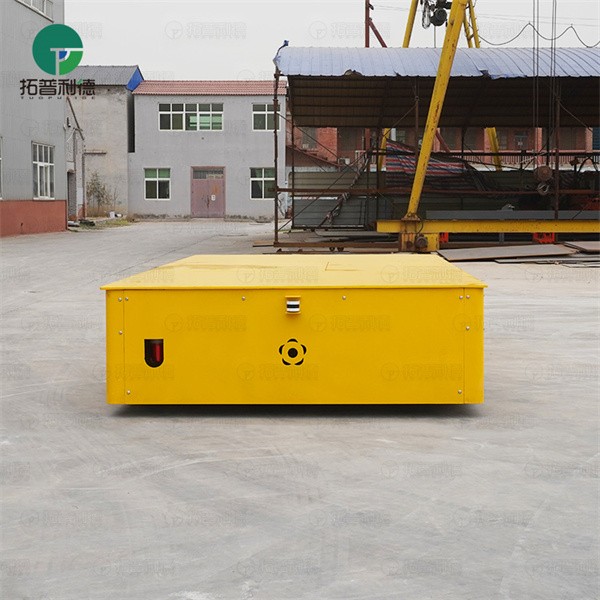 Customized 30Ton High Payload Steerable Trackless Transfer Trolley