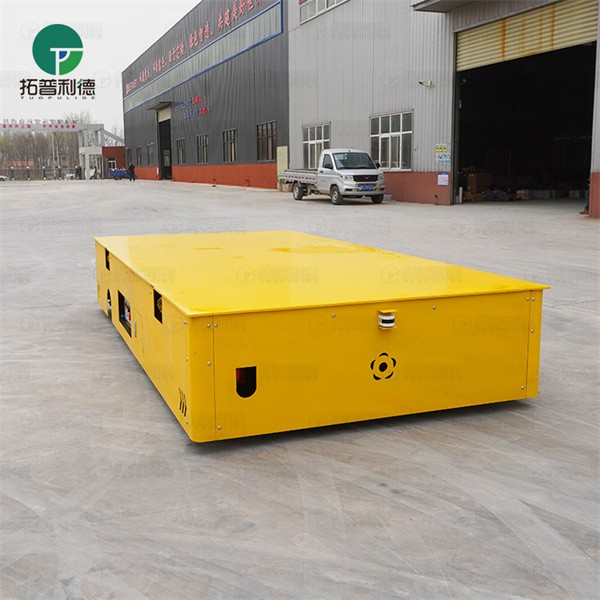 Customized 30Ton High Payload Steerable Trackless Transfer Trolley