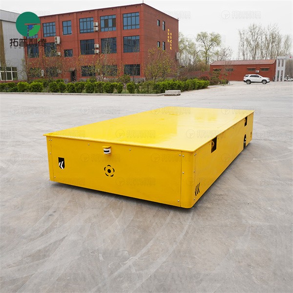 Customized 30Ton High Payload Steerable Trackless Transfer Trolley