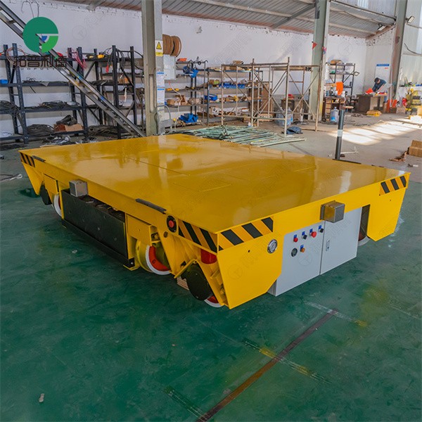 20T Warehouse Vertical And Horizontal Movement Rail Transfer Cart