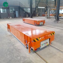 10T Factory Turning Rail Electric Transport Trolley