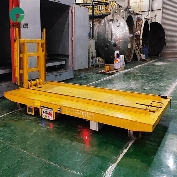 8Ton Customized Annealing Furnace Using Rail Transfer Trolley