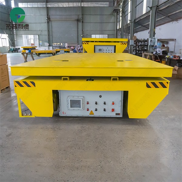 25Ton Warehouse Rail Guided Vehicles With Hydraulic Lift