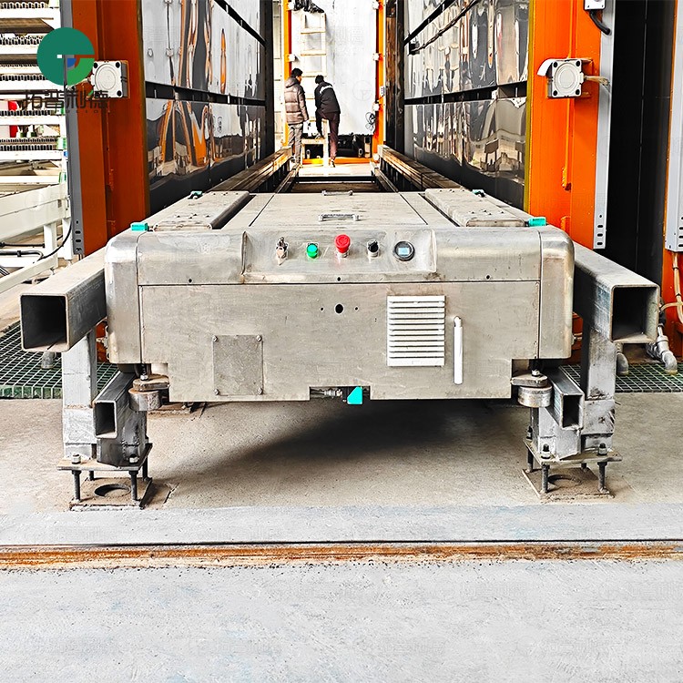 Support Customized Rail Transfer Trolley With Warning Light