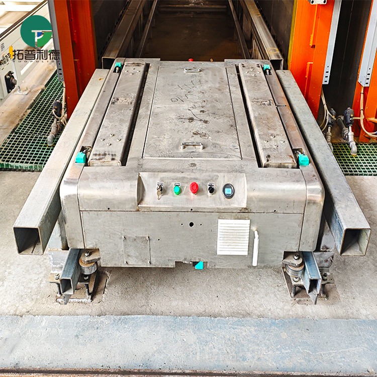 Support Customized Rail Transfer Trolley With Warning Light