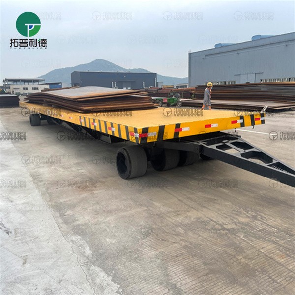 50Ton Customized Warehouse Non-Powered Flatbed Truck