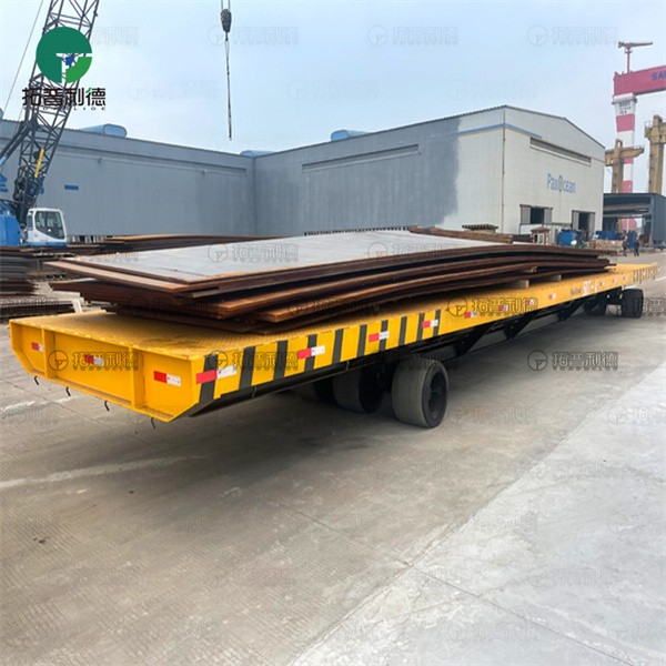 50Ton Customized Warehouse Non-Powered Flatbed Truck