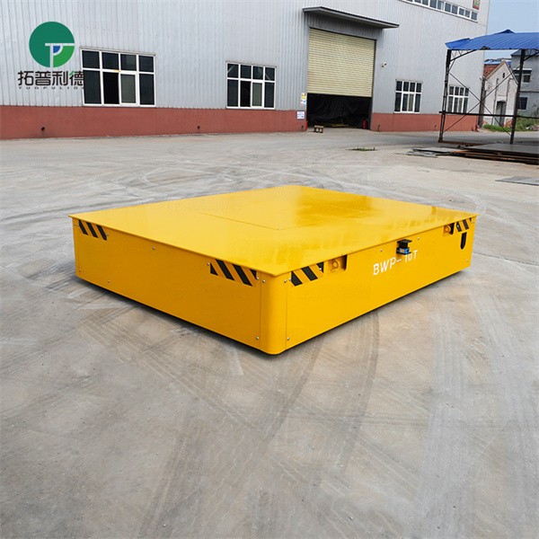 10Ton Steerable Trackless Turning Battery Powered Transfer Trolleys