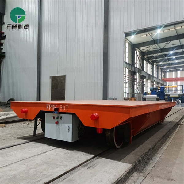 50Ton Customized Warehouse Rail Material Handling Transfer Cart