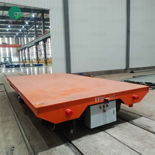 50Ton Customized Warehouse Rail Material Handling Transfer Cart