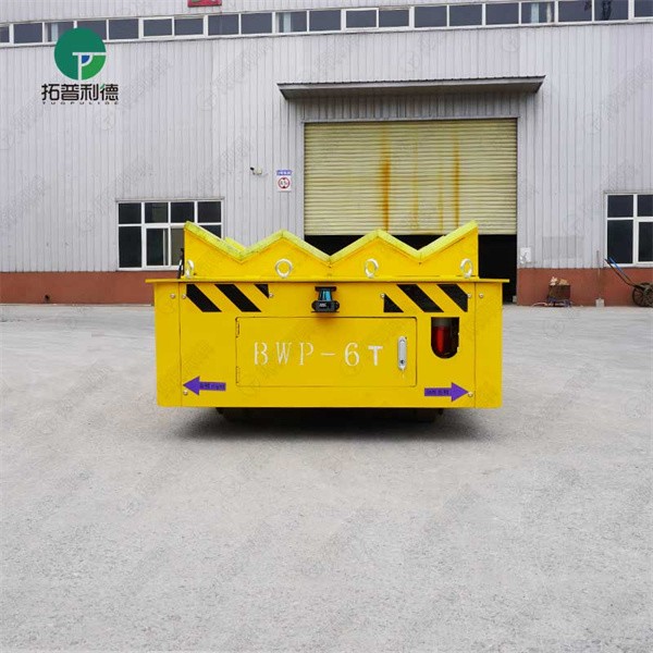 6Ton Customized Flexible Turning Trackless Transfer Trolley