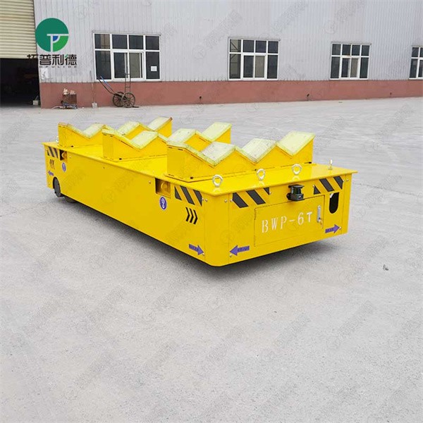 6Ton Customized Flexible Turning Trackless Transfer Trolley