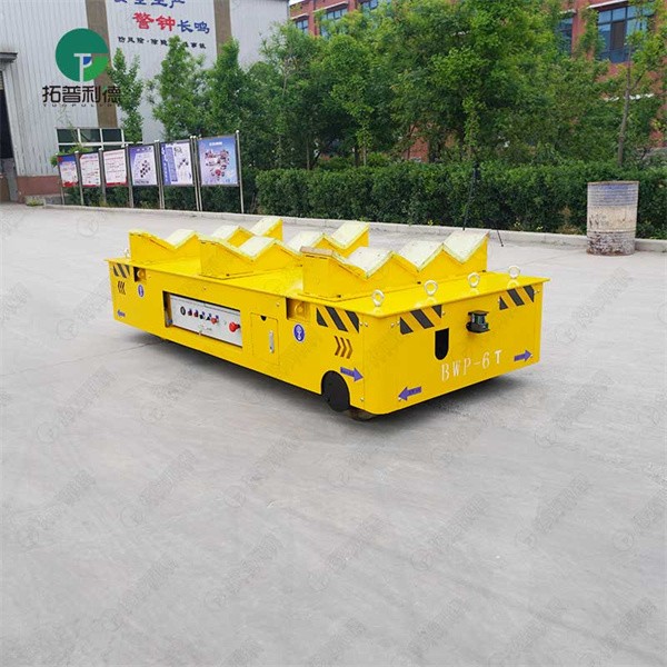 6Ton Customized Flexible Turning Trackless Transfer Trolley