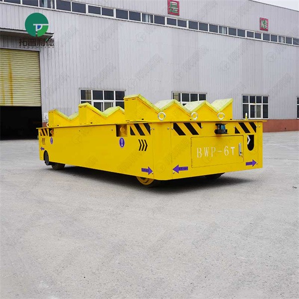 6Ton Customized Flexible Turning Trackless Transfer Trolley