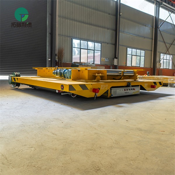 3T Factory Roller Rail Transfer Cart With Turntable