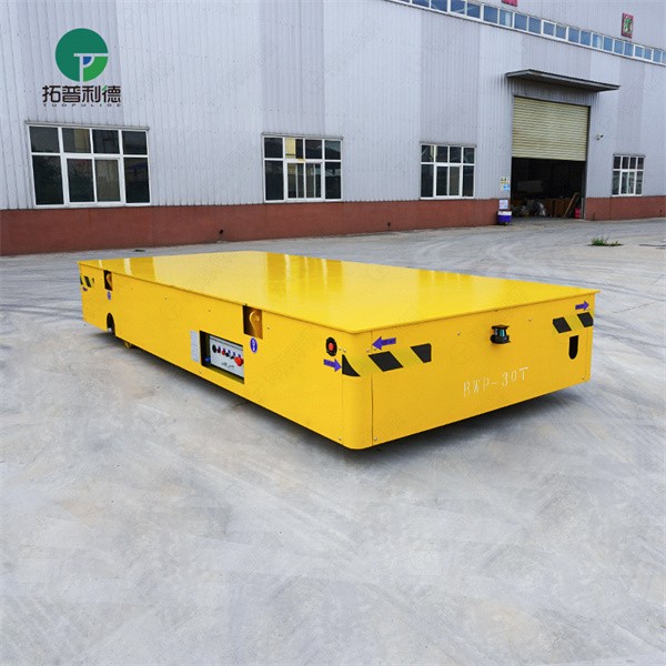 30T Trackless Turning Electric Material Transfer Carts