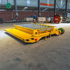 3T Factory Roller Rail Transfer Cart With Turntable