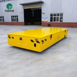 30T Trackless Turning Electric Material Transfer Carts