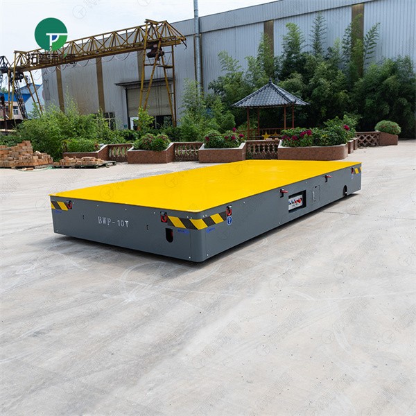 10Ton Turning Battery Powered Trackless Transfer Trolleys