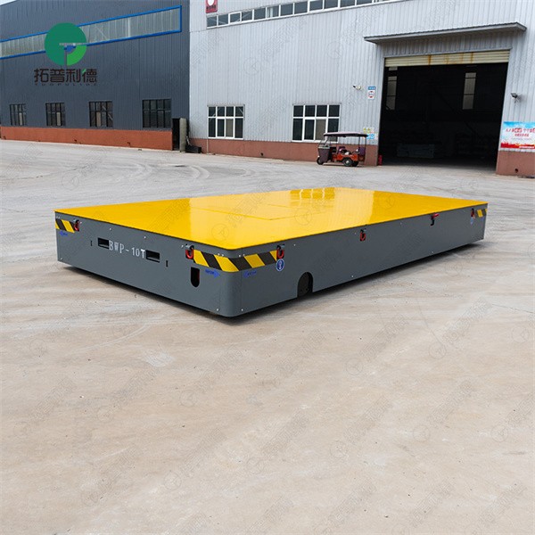 10Ton Turning Battery Powered Trackless Transfer Trolleys