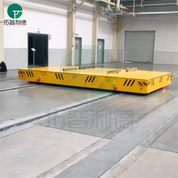 Heavy Duty Factory Low Voltage Railway Powered Transfer Cart