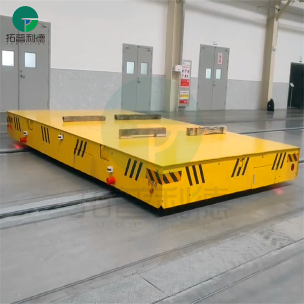 Heavy Duty Factory Low Voltage Railway Powered Transfer Cart