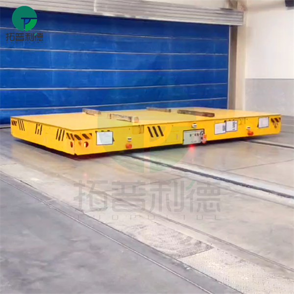 Heavy Duty Factory Low Voltage Railway Powered Transfer Cart