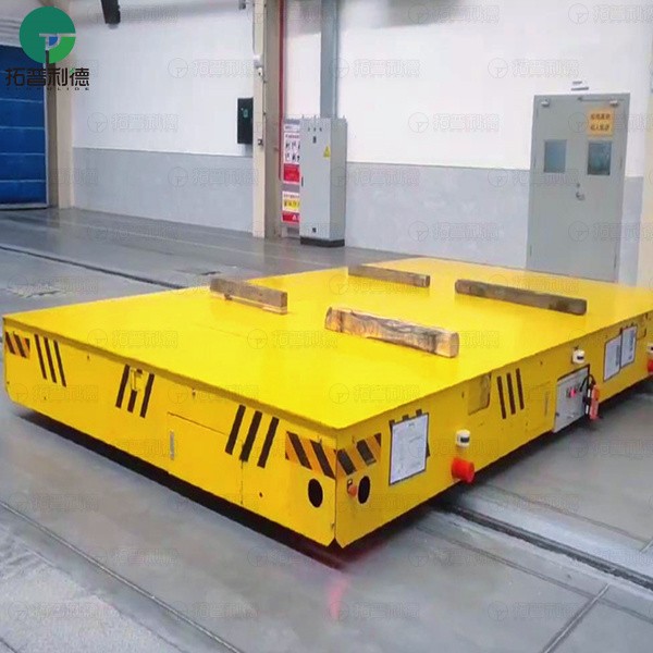 Heavy Duty Factory Low Voltage Railway Powered Transfer Cart