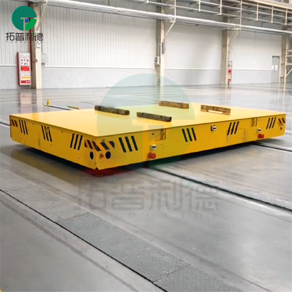 Heavy Duty Factory Low Voltage Railway Powered Transfer Cart