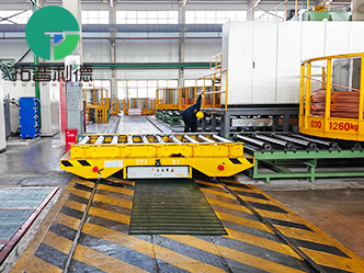 3 Tonne Cable Drum Rail Transfer Trolley: Precision Handling for Assembly Line