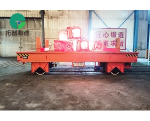 50 tonne Electric driven Rail Transfer Cart Usher in a New Era of Industrial Intelligent Transportation