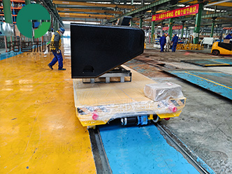 Rail Transfer Cart High Temperature Foundry Heavy Duty Handling Solution