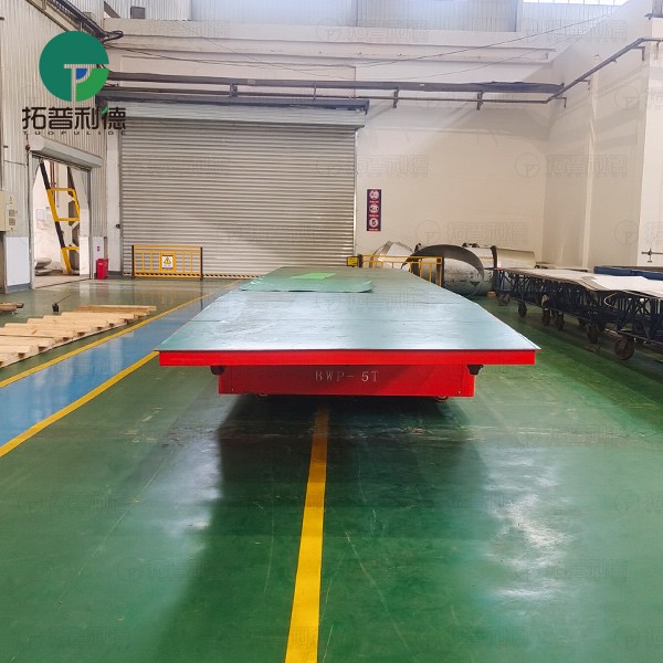 5 Tons Steering Remote Control Trackless Transfer Cart