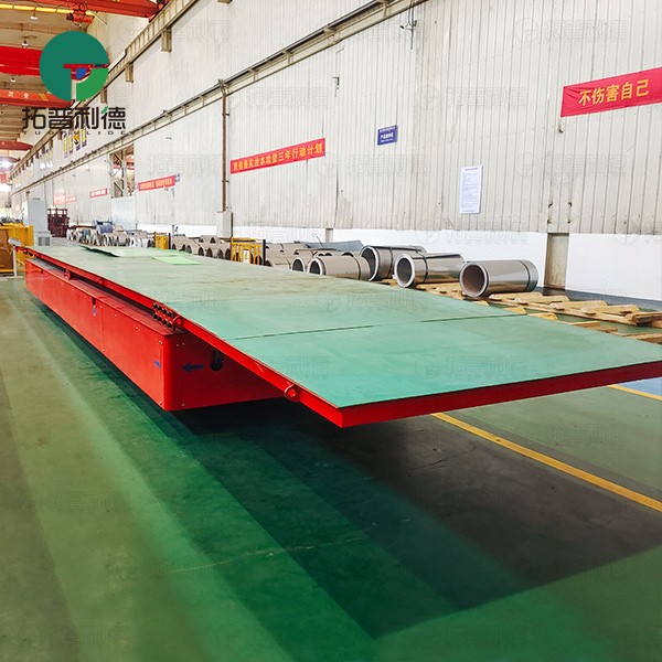 5 Tons Steering Remote Control Trackless Transfer Cart
