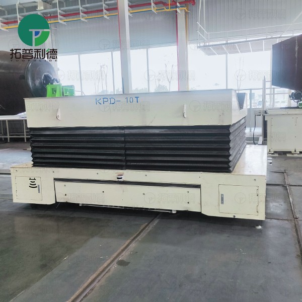 10 Tons Low Voltage Rail Powered RGV for Mold Handling