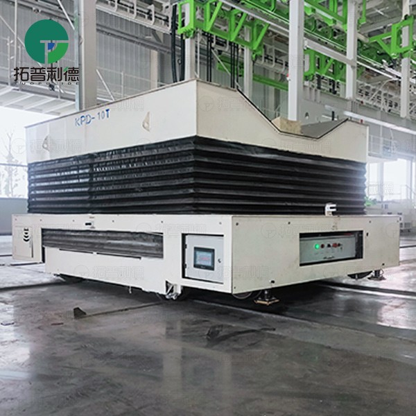 10 Tons Low Voltage Rail Powered RGV for Mold Handling
